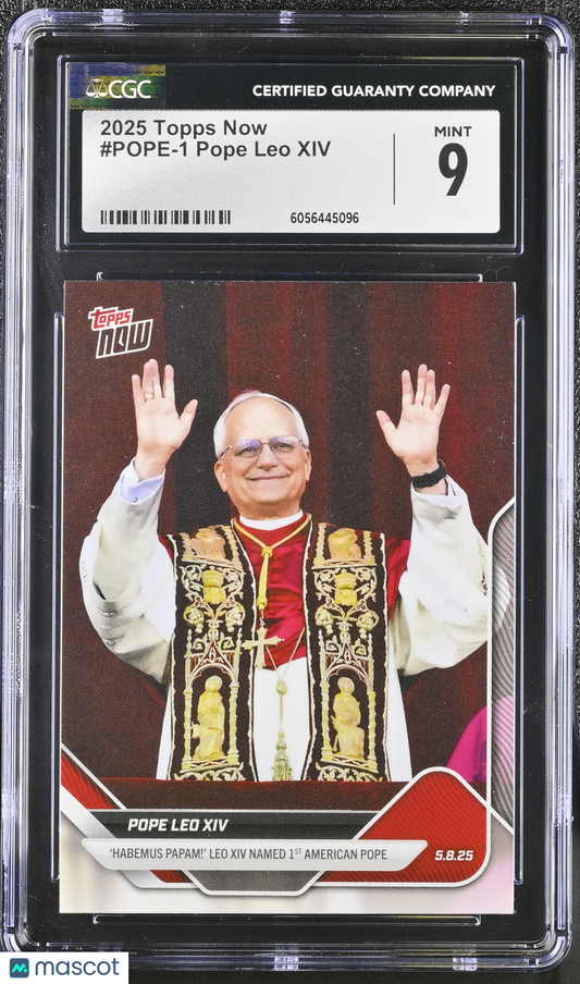 2025 Topps Now #POPE-1 CGC 9