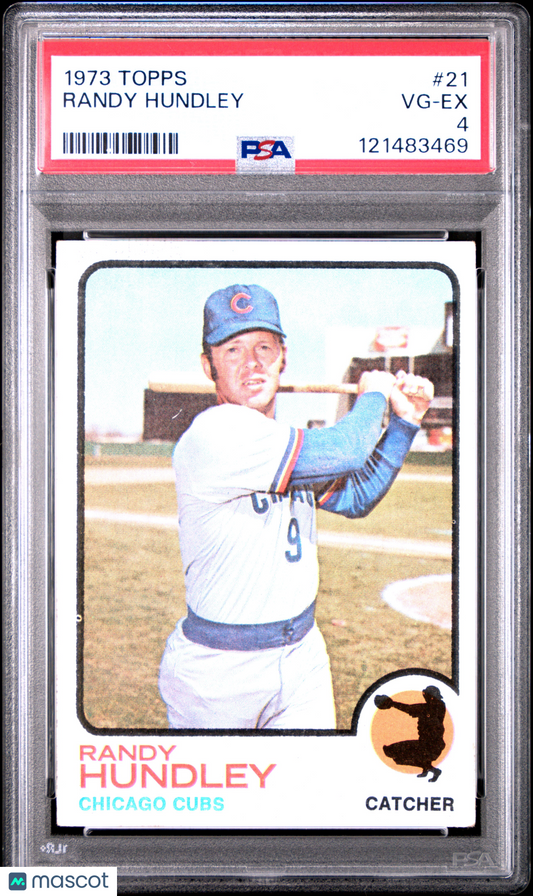 1973 Topps Randy Hundley #21 PSA 4