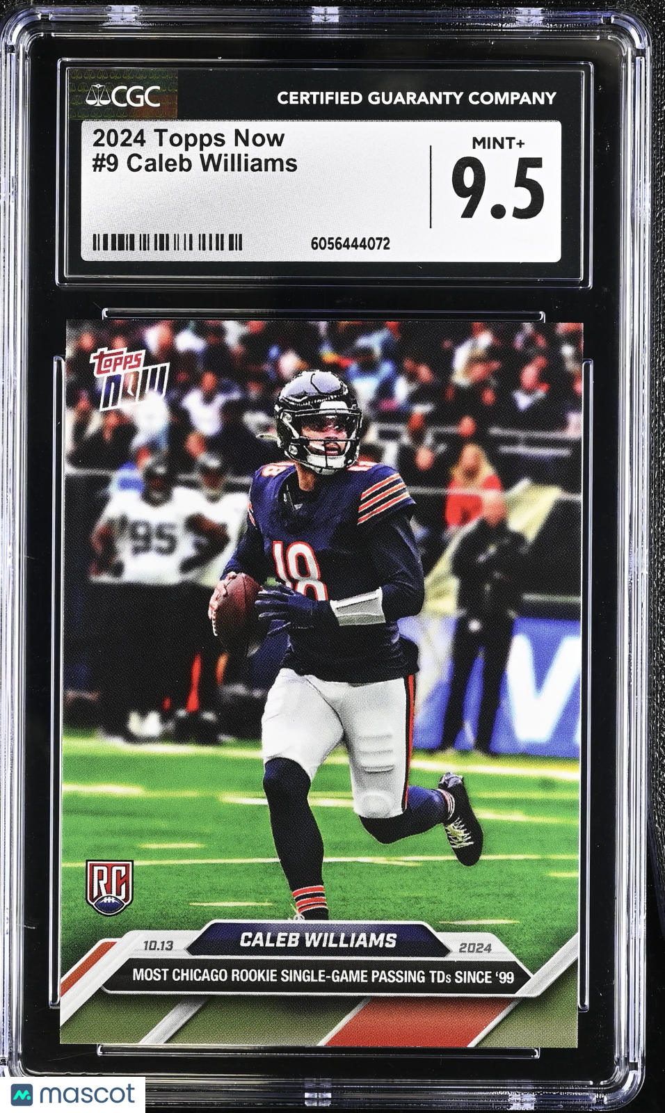 2024 Topps Now Caleb Williams #9 CGC 9.5