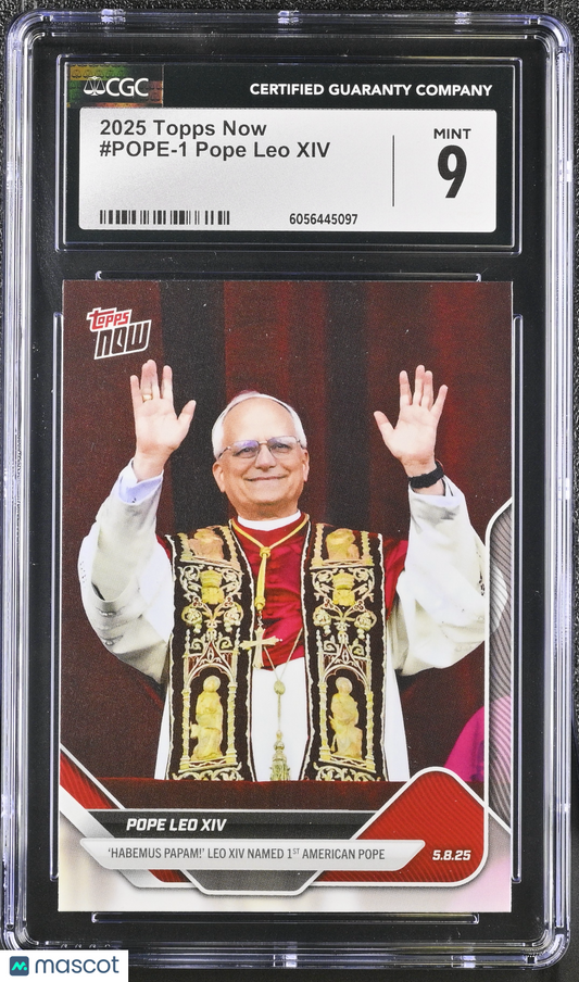 2025 Topps Now #POPE-1 CGC 9
