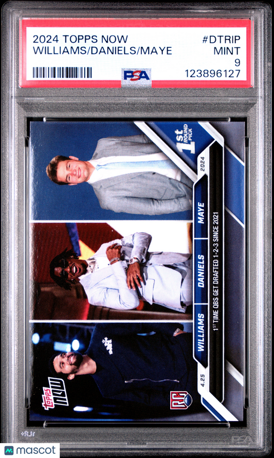 2024 Topps Now Maye Daniels Williams #DTRIP PSA 9