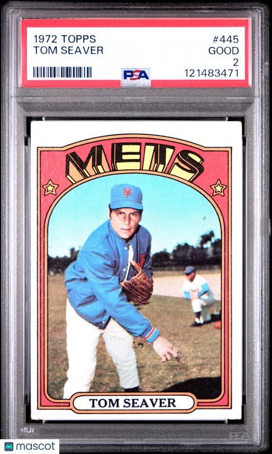 1972 Topps Tom Seaver #445 PSA 2