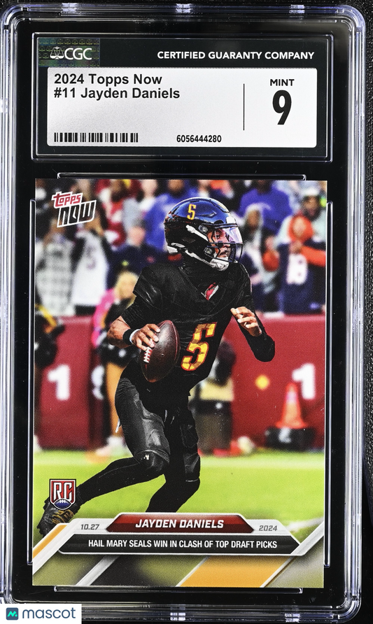 2024 Topps Now Jayden Daniels #11 CGC 9