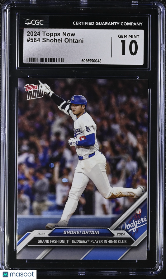2024 Topps Now Shohei Ohtani #584 CGC 10