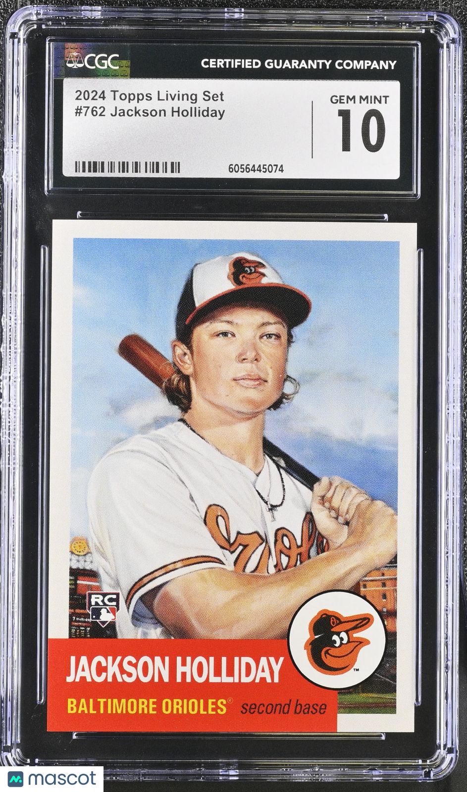 2024 Topps Living Set Jackson Holliday #762 CGC 10