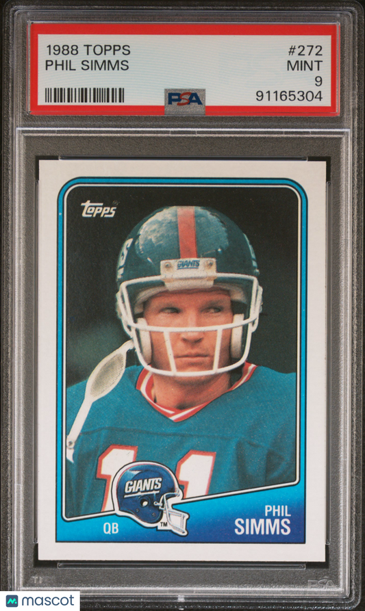 1988 Topps Phil Simms #272 PSA 9