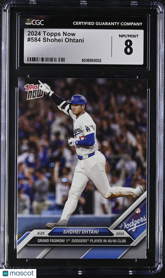 2024 Topps Now Shohei Ohtani #584 CGC 8